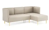 Диван угловой Рикке R12 Camaro 03 светло-бежевый - превью 1