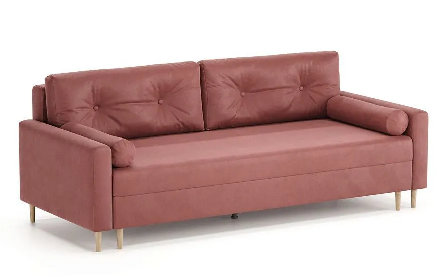 Диван Бруно Comfort 21 розовый - 2 Диван Бруно Comfort 21 розовый - 2